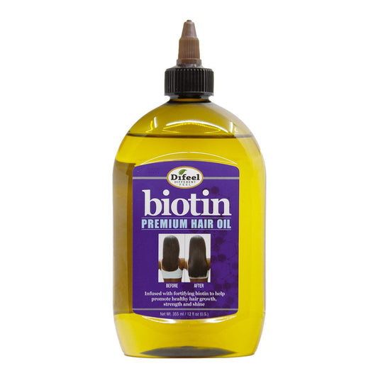 Difeel (Sunflower) Biotin Premium Hair Oil (12oz) [Online Only]]