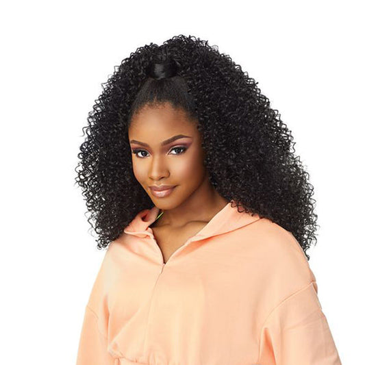 Instant Up & Down Pony Wrap Synthetic Hair Half Wig Ud 3