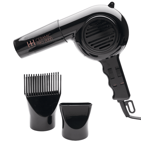 ANNIE HOT& HOTTER CERAMIC PRO 2000 DRYER WITH EXTRA PIKS