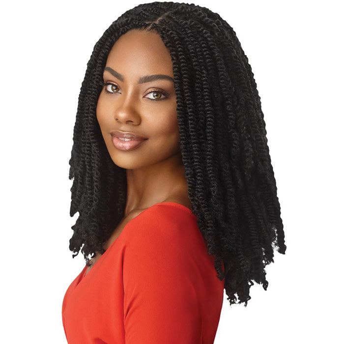 OUTRE X-PRESSION CROCHET BRAID TWISTED UP 2X SPRINGY AFRO TWIST 12"