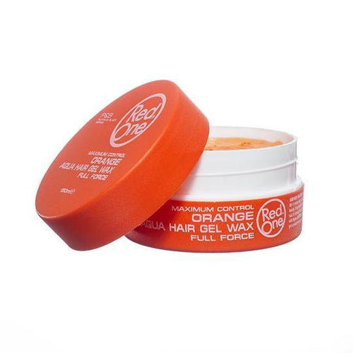 Red One Aqua Hair Gel Wax Orange 5.07 oz