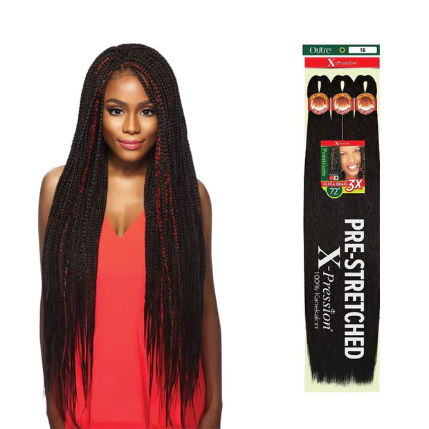 3x X-Pression Pre-Stretched Ultra Braid 72" [55 PCS]