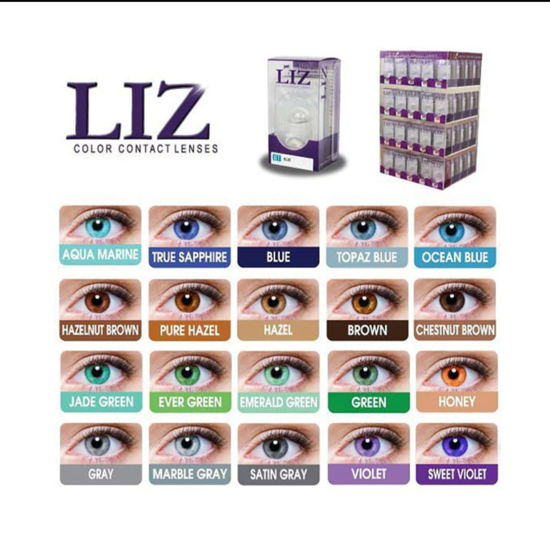 LIZ Color Contact Lense #TRUE SAPPHIRE