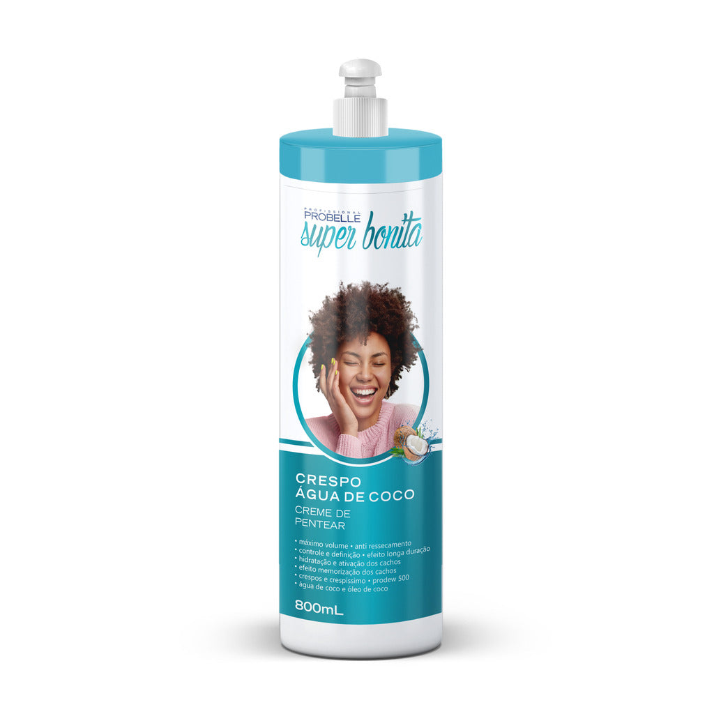 Creme para Pentear Crespo Água de Coco 800mL
