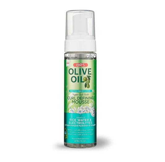 ORS Olive Oil Rice Water & Electrolytes Curl Defining Mousse 7oz