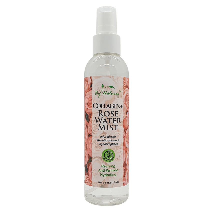 BY NATURES Collagen Rose Water Mist (6oz)