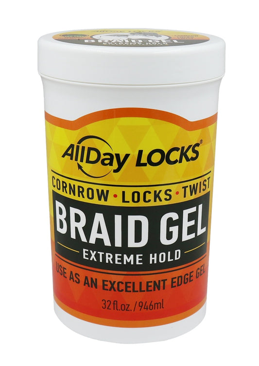 AllDay Locks Braid Gel -Extreme Hold (32