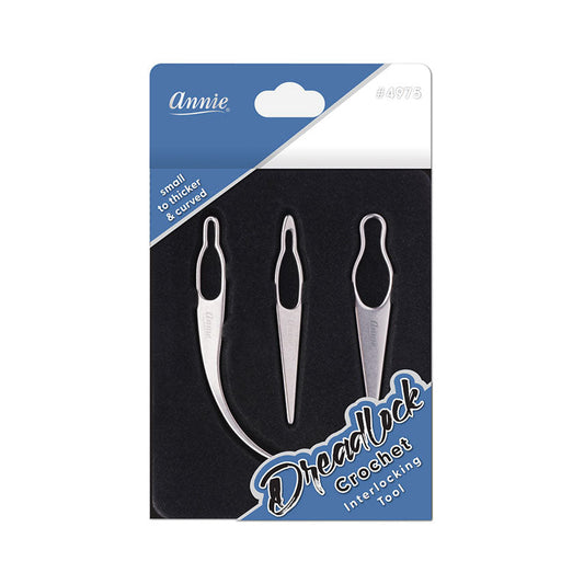 04975 Dreadlock Crochet Interlocking Tool 3Ct