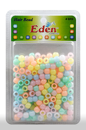 EDEN XLG Blister Med Round Bead Pastel #BR89-AST -