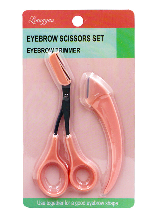 Magic Gold Eyebrow Scissors Set #8099 -