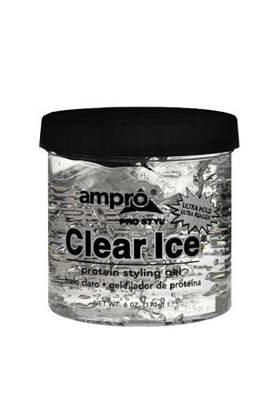 Ampro Pro Clear Ice Protein Styling Gel Ultra Hold(6oz)
