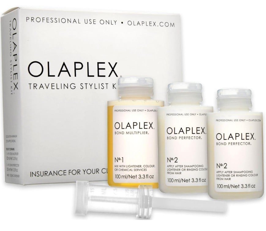 OLAPLEX Traveling Stylist Kit - No1(1pc/100 ml)+No2(2pc/100 ml) #11