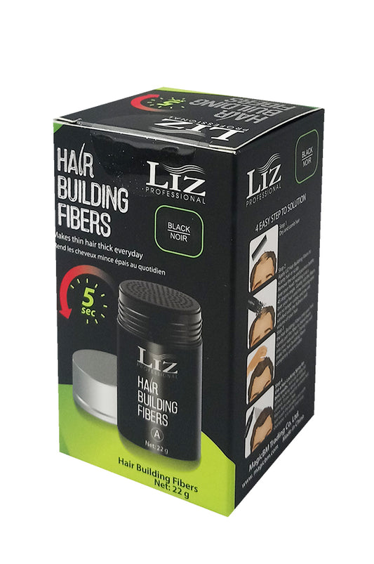 Liz Hair Building Fibers - Black (22 g)