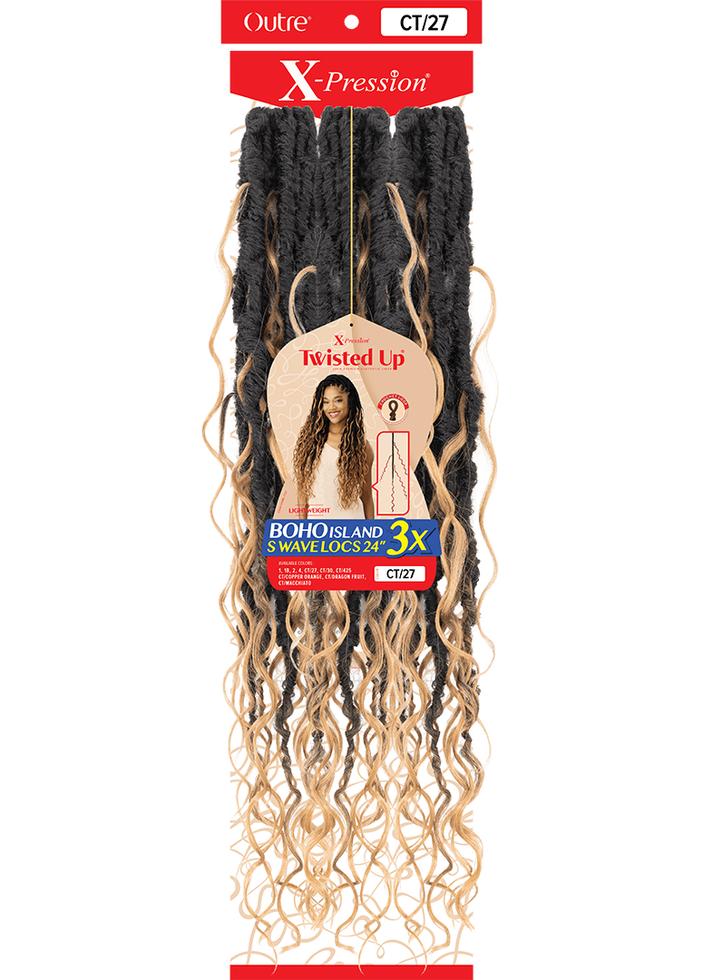 Boho Island S Wave Locs 24 3X