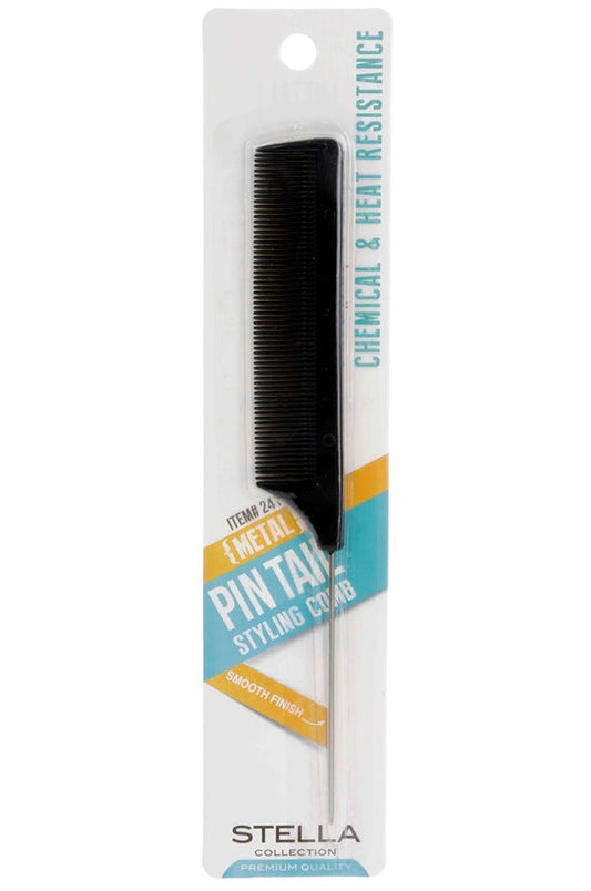 MAGIC COLLECTION Pin Tail Comb Black #2413