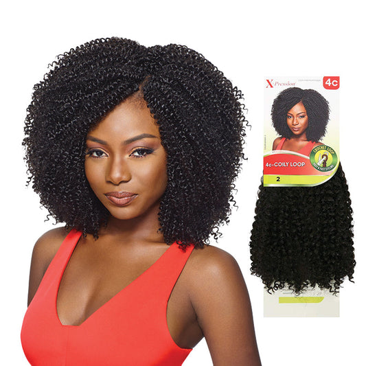 OUTRE X-Pression Braid 4C Coily Looped 18"