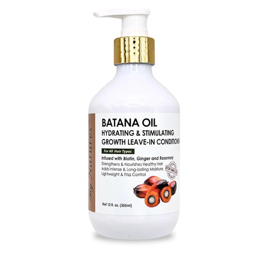 BY NATURES Batana Oil Moisture & Stimulating Growth Leave-In Conditioner (12oz)