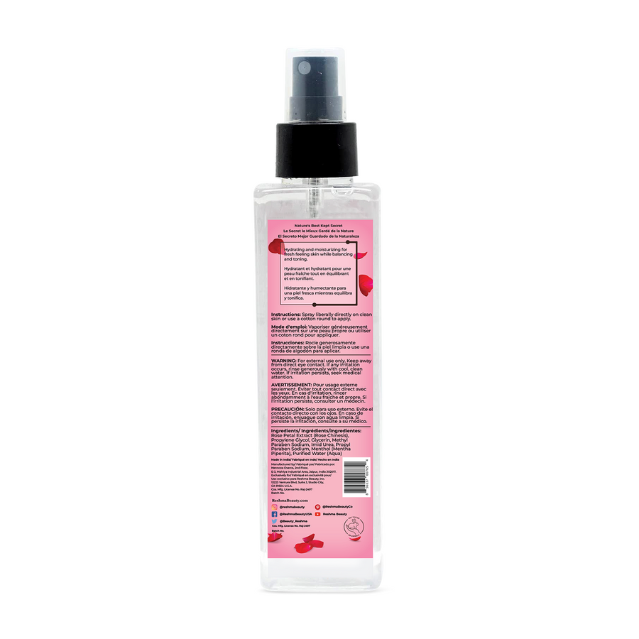 RESHMA Rose Water Toner (6.76oz)