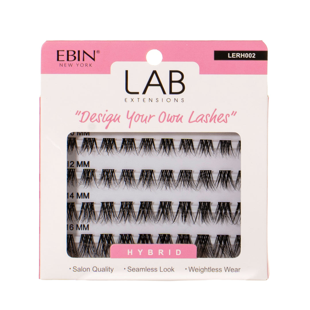 LAB EXTENSIONS DIY Cluster Lashes - Hybrid
