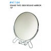 Stand Two-Side Round Mirror 10" #