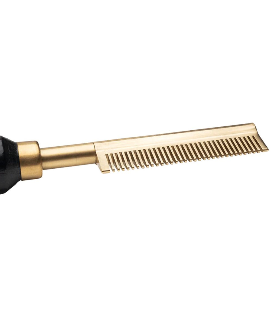 ANNIE Hot & Hotter Electrical Straightening Comb [Medium Teeth Small Temple]