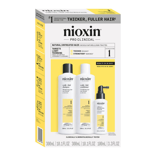 Nioxin Pro Clinical Shampoo Conditioner & Treatment