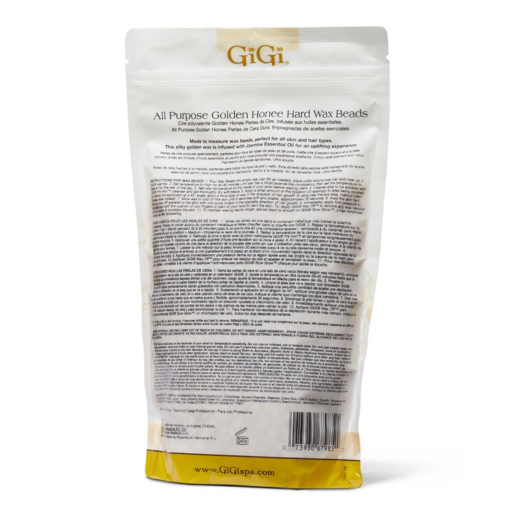 GiGi All Purpose Golden Honee Hard WaxBeads(14oz/396g)-pk#39