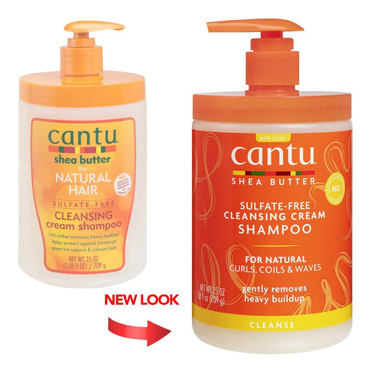 Cantu Shea butter sulfate-free cleansing cream shampoo 25 oz