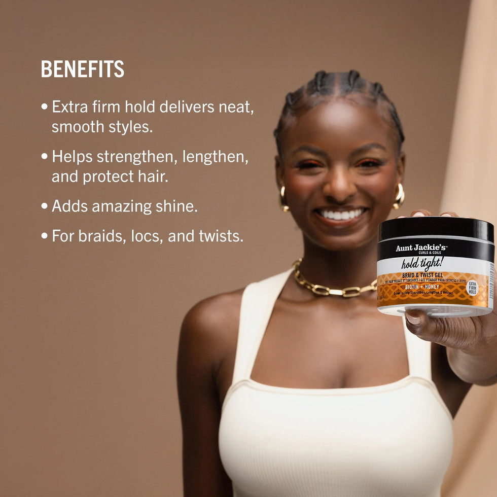 Biotin Hold Tight! Braid & Twist Gel 7.5 oz
