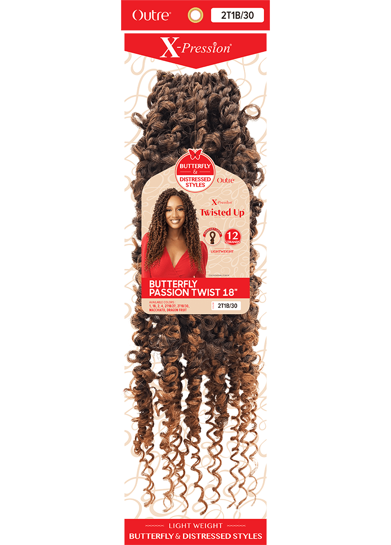 BUTTERFLY PASSION TWIST 18"