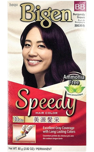 Bigen Speedy Hair Color #BB-Burgundy Brown (2.82oz)