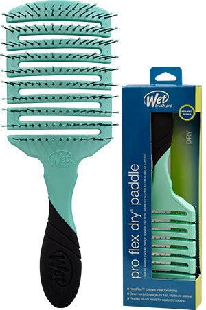 The Wet Brush Pro Flex Dry- Paddle(P Blue