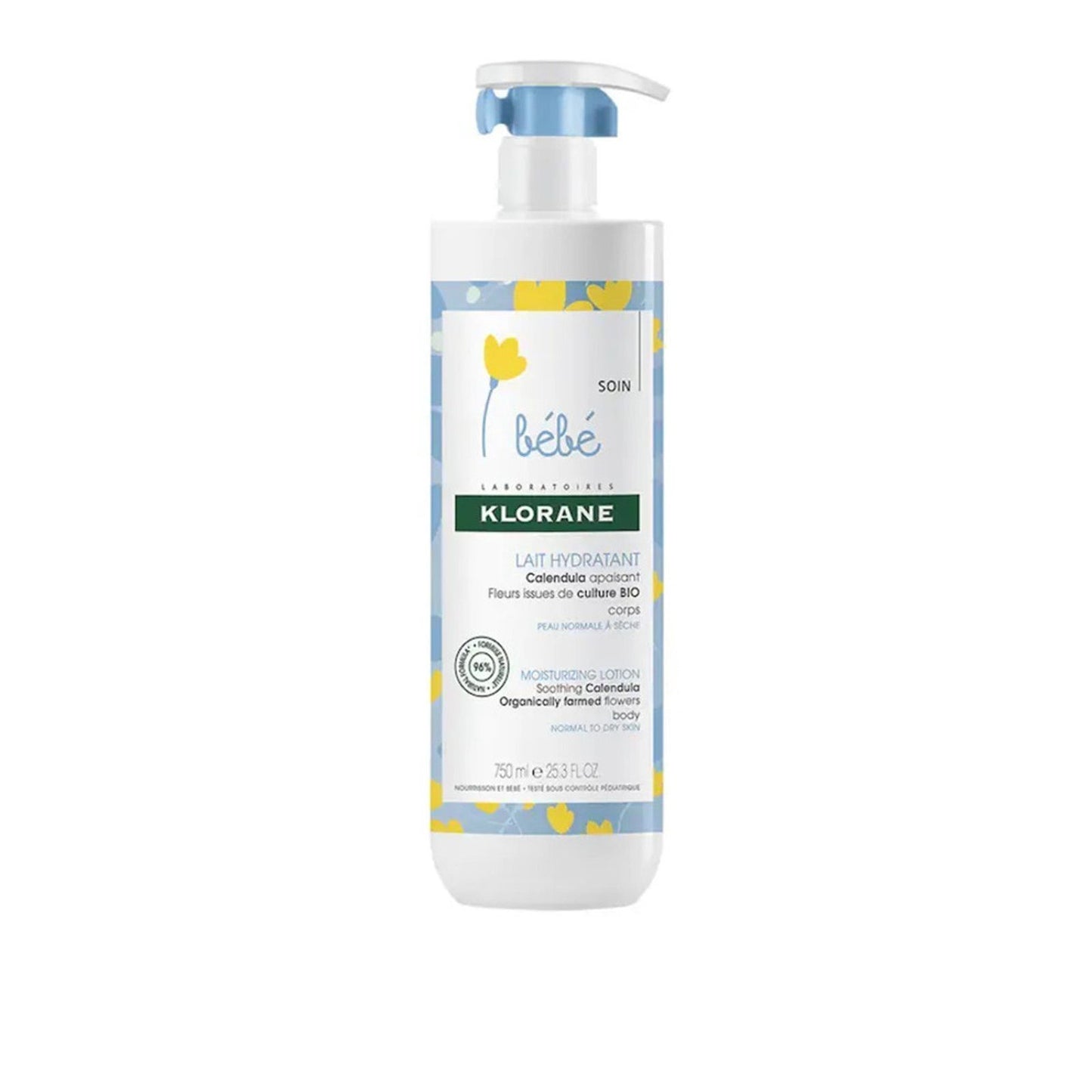 BEBE KLORANE MOISTURIZING LOTION 750mi