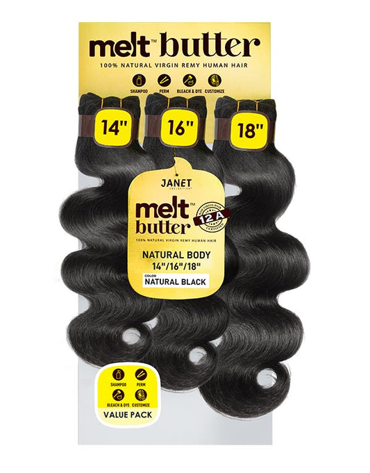 MELT™ BUTTER NATURAL BODY 3PCS