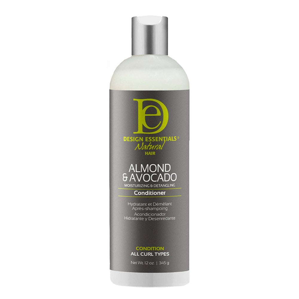 DESIGN ESSENTIALS Almond & Avocado Moisturizing & Detangling Conditioner [6OZ]