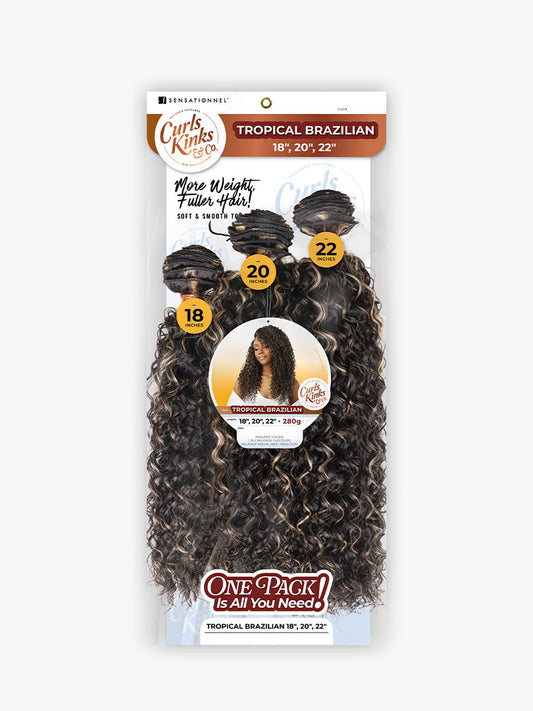 CURLS KINKS & CO_MULTI_TROPICAL BRAZILIAN 18"20"22"
