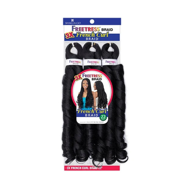 3X FRENCH CURL BRAID 22"