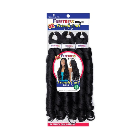 3X FRENCH CURL BRAID 22"