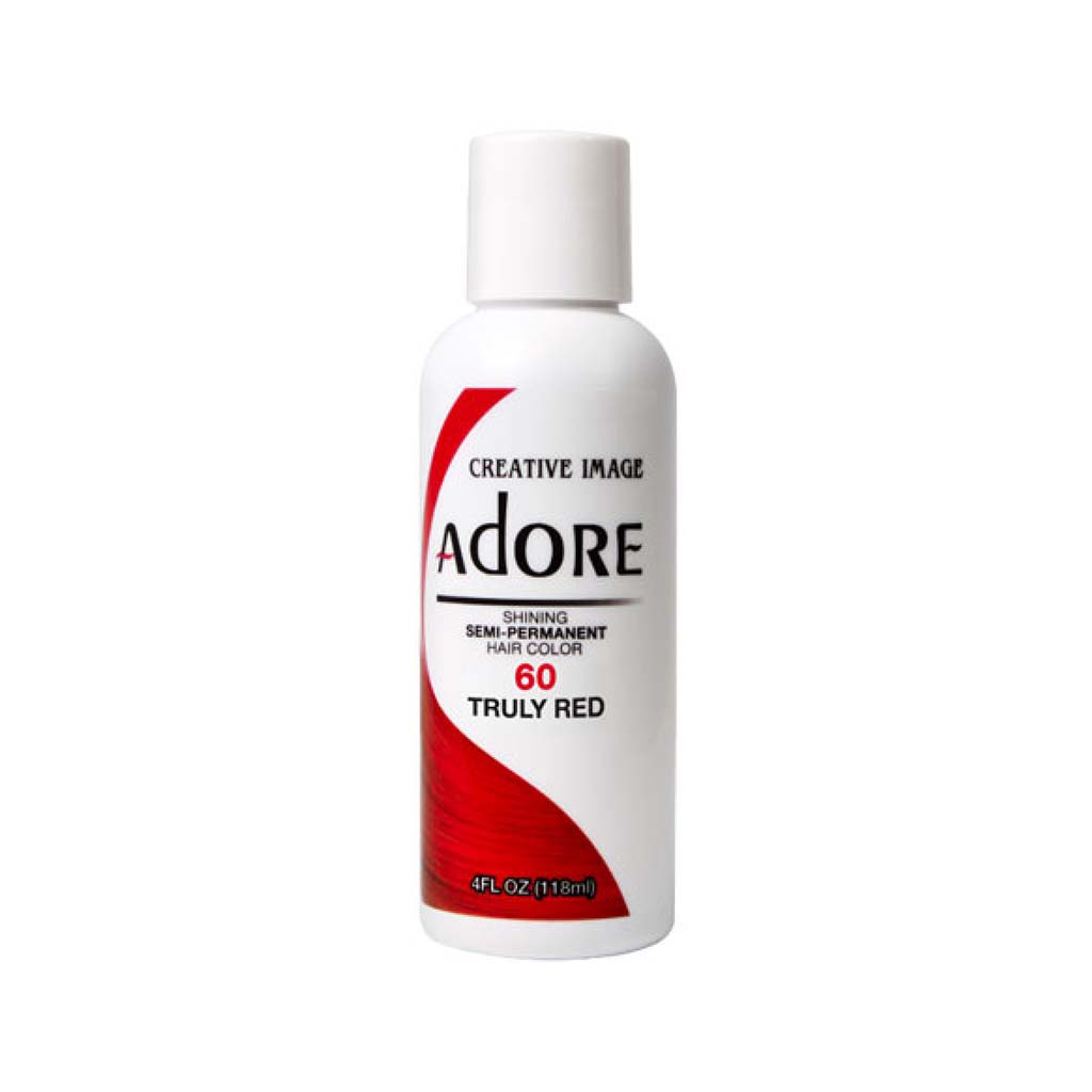 Adore - Semi Permanent Hair Color (4oz) - #060 Truly Red | Miami Beauty Supply