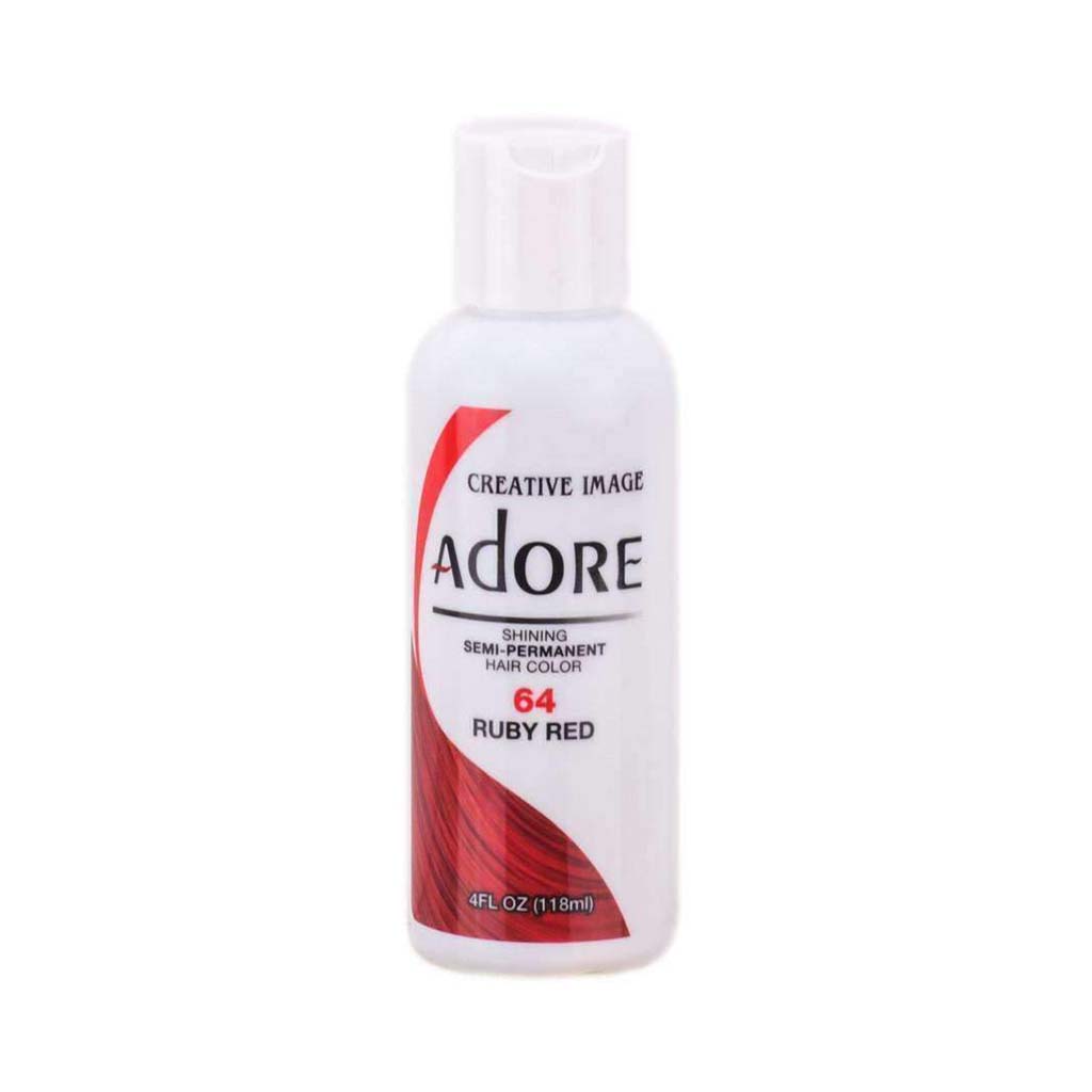 Adore - Semi Permanent Hair Color (4oz) - #064 Ruby Red | Miami Beauty Supply