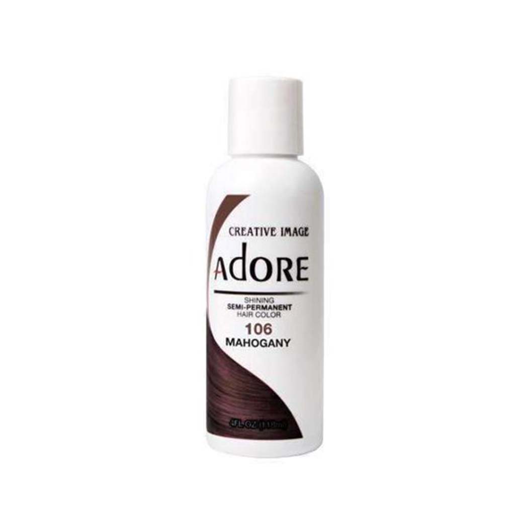 Adore - Semi Permanent Hair Color (4oz) - #106 Mahogany | Miami Beauty Supply