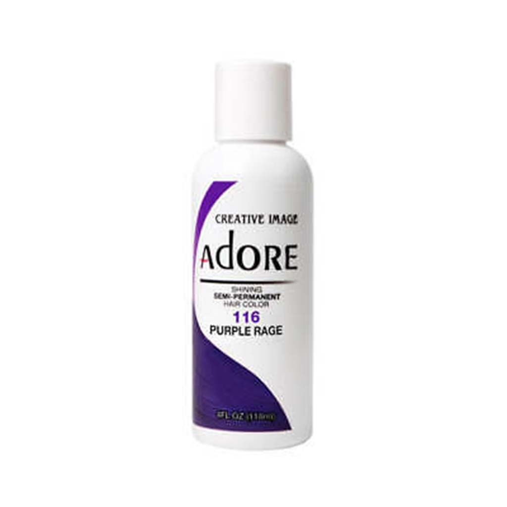 Adore - Semi Permanent Hair Color (4oz) - #116 Purple Rage | Miami Beauty Supply