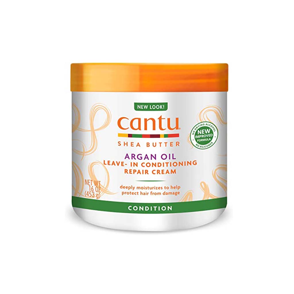 Cantu - Argan Oil Leave In Repair Cream (16oz) | Miami Beauty Supply