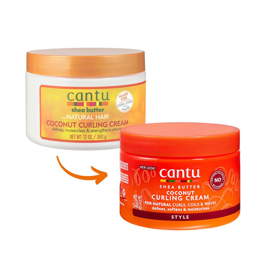 Cantu - Natural Hair Coconut Curling Cream (12oz) | Miami Beauty Supply