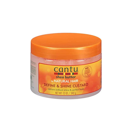 Cantu - Natural Hair Define & Shine Custard (12oz) | Miami Beauty Supply