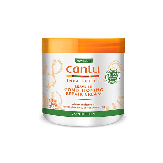 Cantu - Shea Butter Leave In Conditioning Repair Cream (16oz) | Miami Beauty Supply