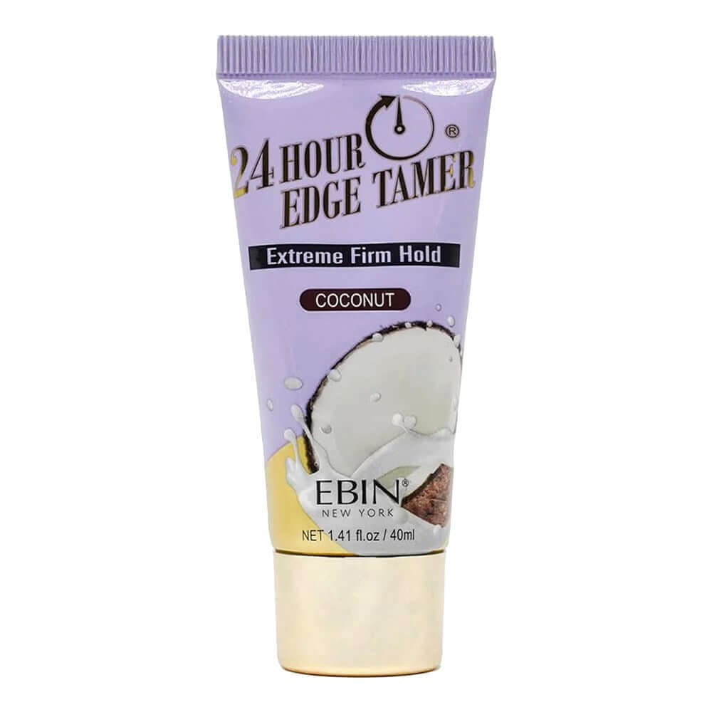 EBIN24HourEdgeTamerGelTubeCoconut.jpg | Miami Beauty Supply