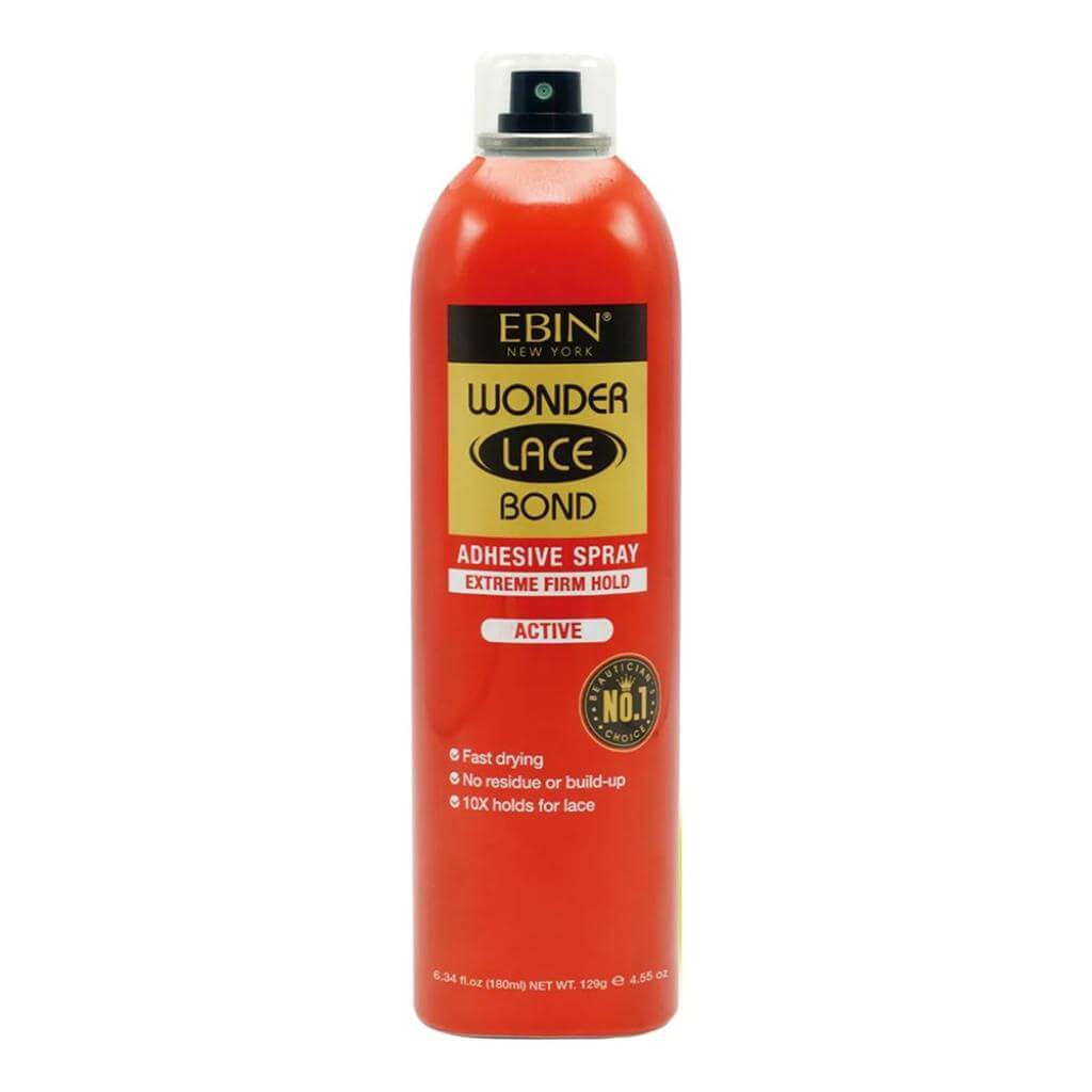 Ebin Wonder Lace Bond Adhesive Spray - Active | Miami Beauty Supply