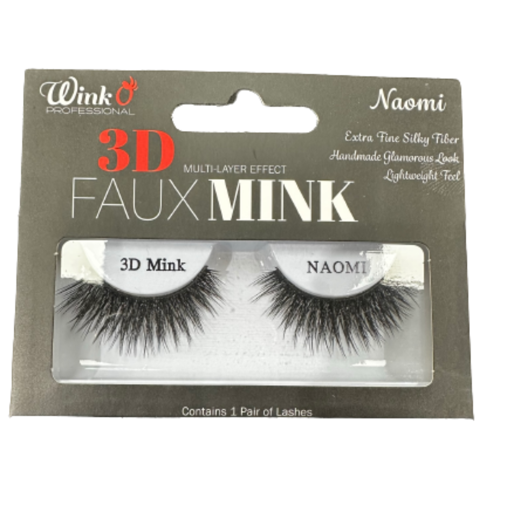 Wink O 3D Faux Mink Multi-Layer Effect Eyelash | Miami Beauty Supply